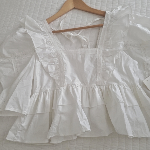 By The River White Blouse - Picture 3 of 5